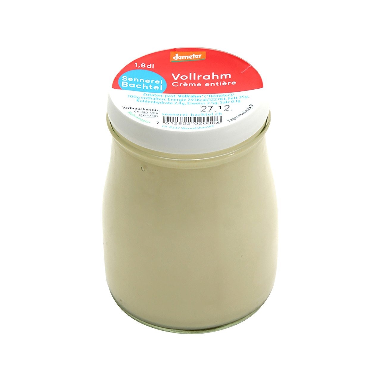 Vollrahm 1.8 dl