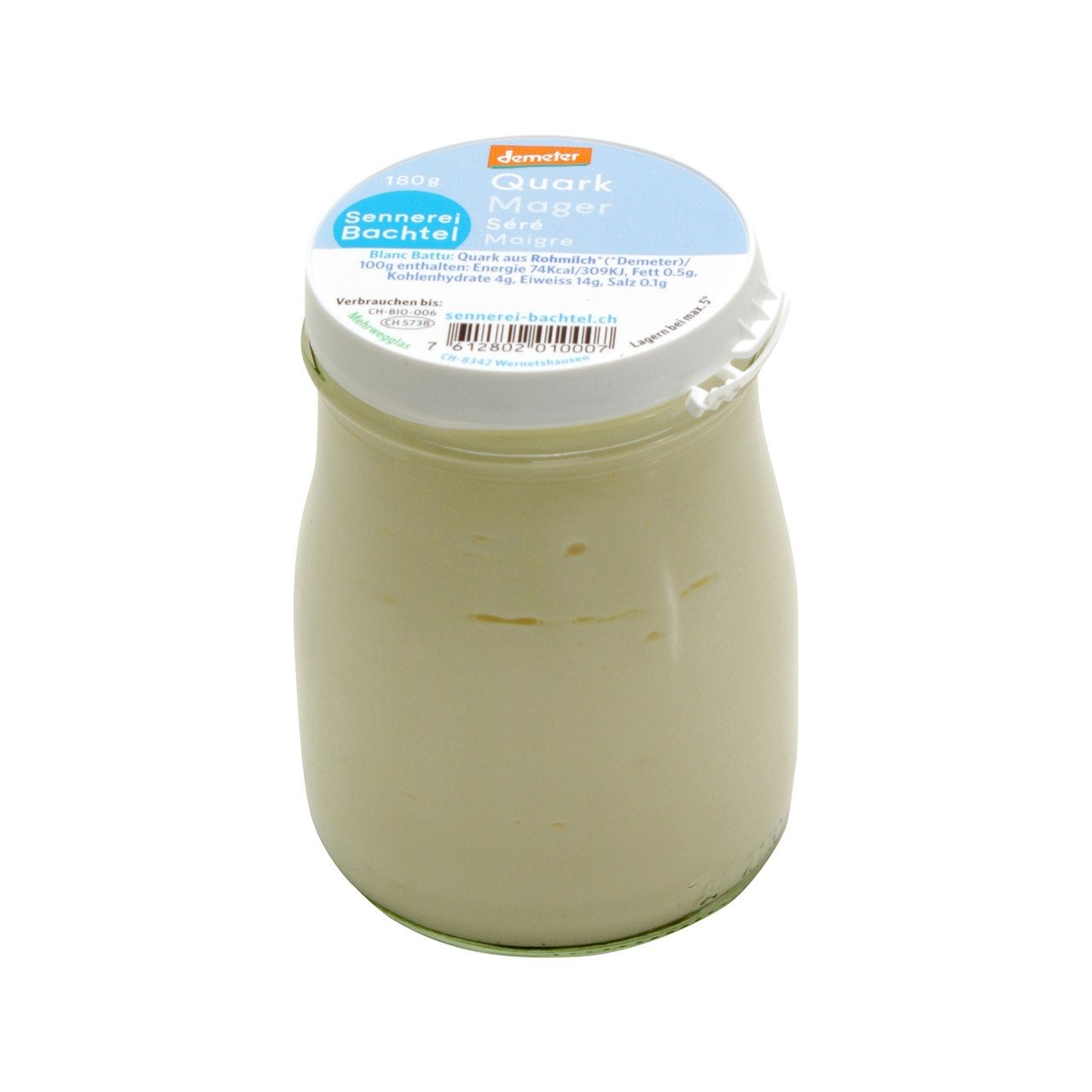 Quark Mager - Blanc Battu - 180 g