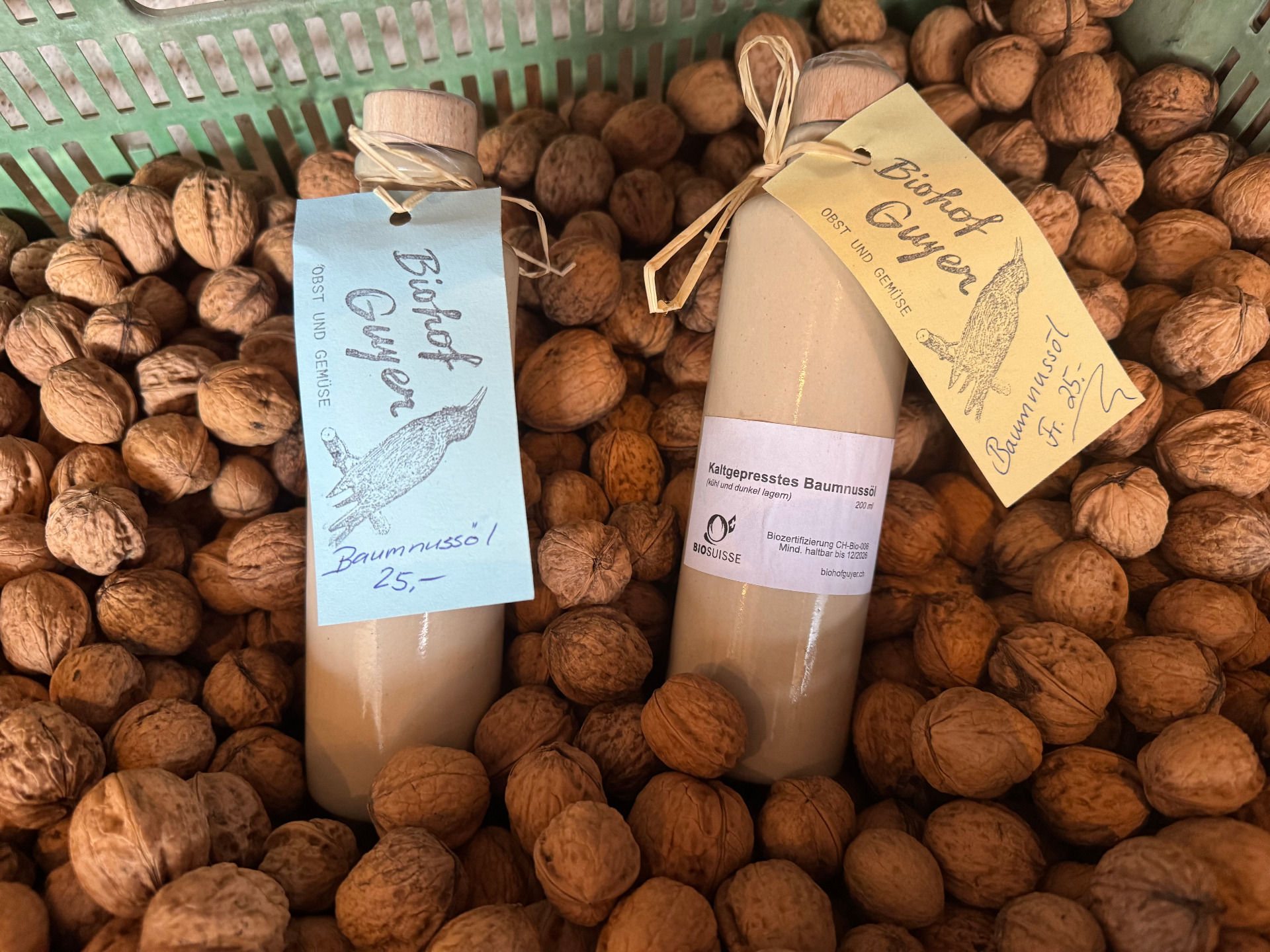 Baumnussöl, Omega-3 Bombe, Steingut 200ml